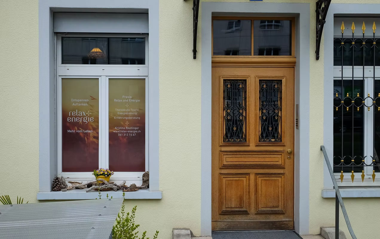 Aussenansicht der Praxis